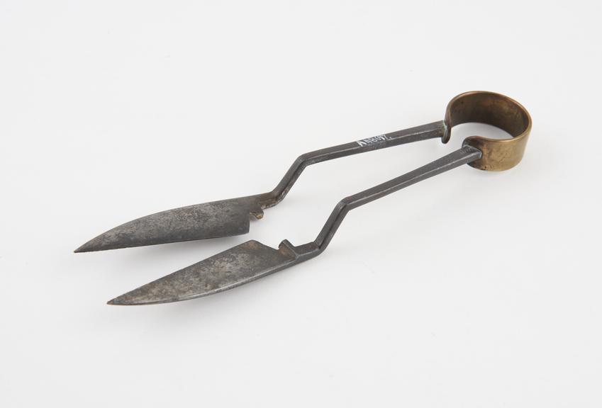 Shears with cranked shanks, probably 19th century