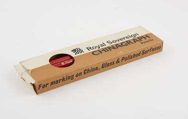 Eight red Royal Sovereign Chinagraph pencils