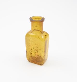 Brown glass bottle for Dr Cassels tablets