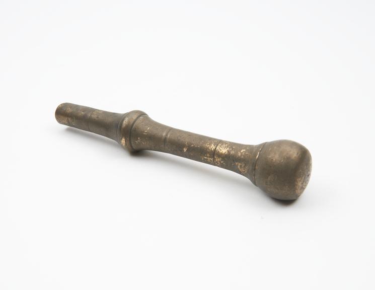 Bronze pestle, European, 1601-1850