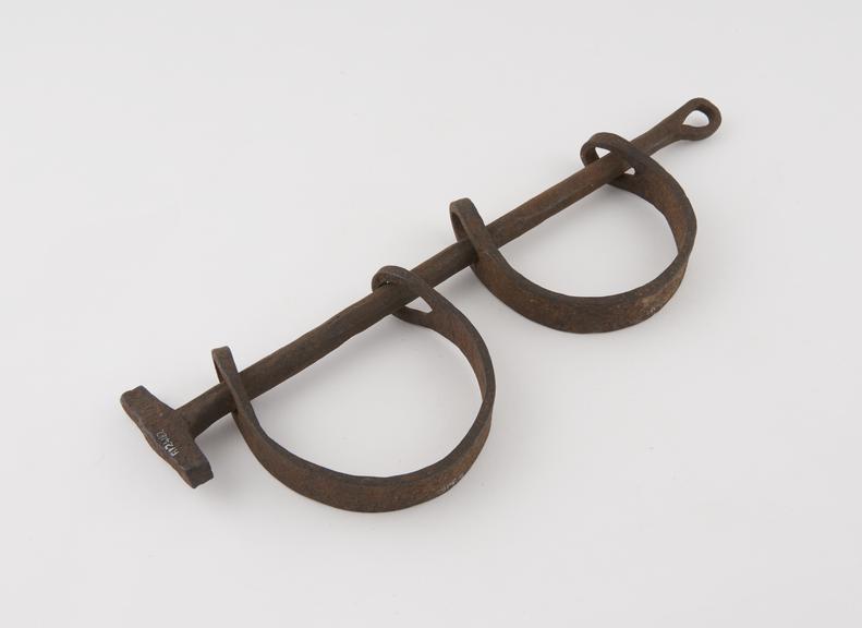 Leg irons, European, 1501-1800