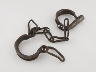 Handcuffs, allegedly used by the Dervishes in Sudan