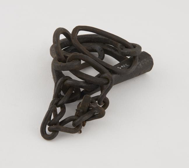 Pair of iron handcuffs, European, 1501-1800