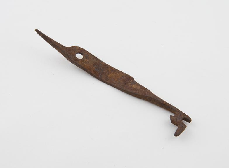 Key for leg iron, European, 1501-1800