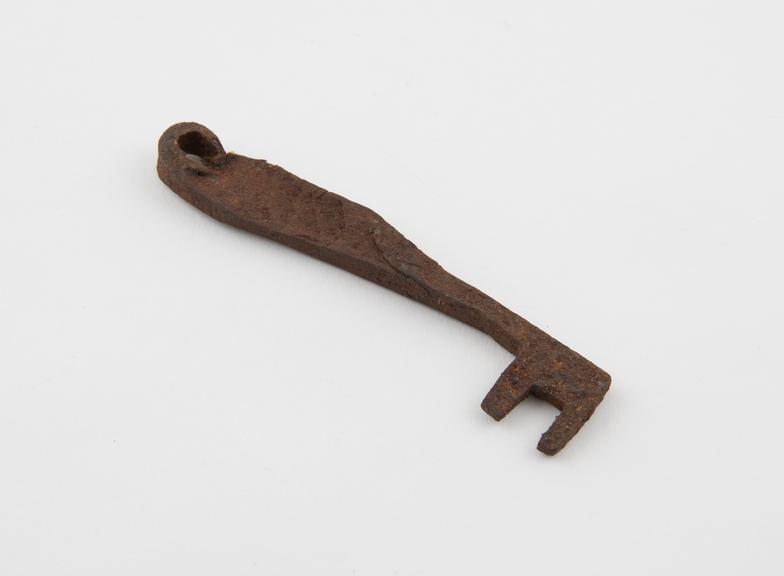 Key for leg iron, iron, European, 1501-1800