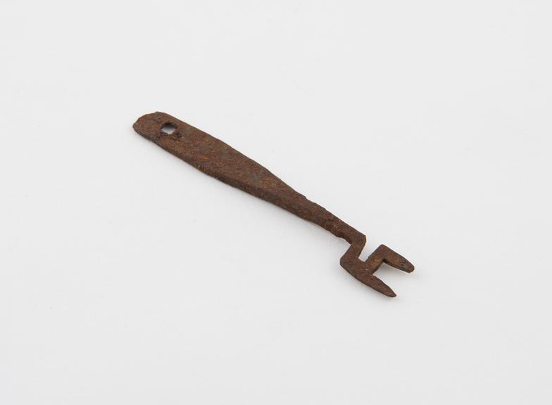 Key for leg iron, European, 1501-1800