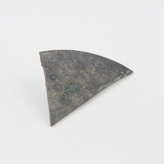 Fragment of bronze mirror. Roman (c. 100 BC-100 AD)