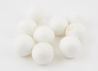 Polystyrene metal crystal structure model