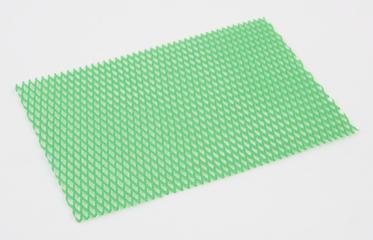 Sample of "Netlon" extruded plastic mesh