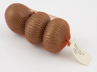 Netlon bag containing imitation onions