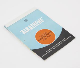 Master batch book of coloured polyethylene film