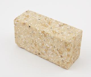 Specimen of refractory material