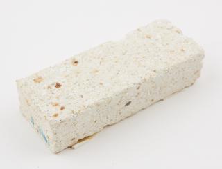 Specimen of refractory material