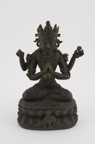 Statue of the bodhisattva Shadakshari Avalokiteshvara