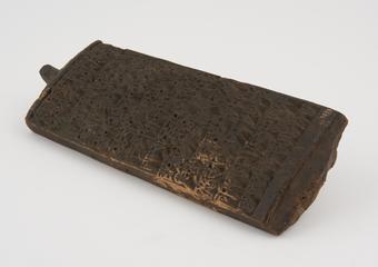 Printing block for prayer