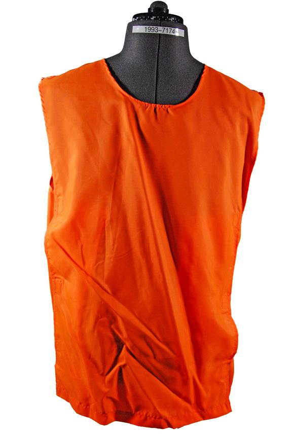 Tabard, British Transport Police; Hi-visibility orange | Science Museum ...