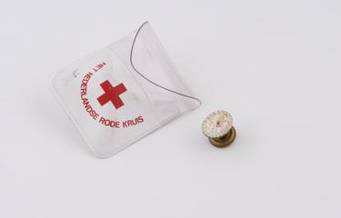 The Dutch Red Cross blood donor badge