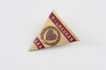 Blood donor badge from Milwaukee, USA