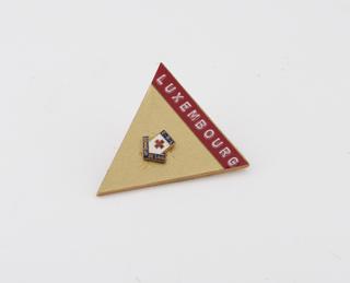 Blood donor badge from Luxembourg
