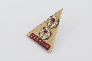 Blood donor badges, Belgium