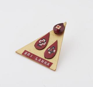 Blood donor badges, Sri Lanka