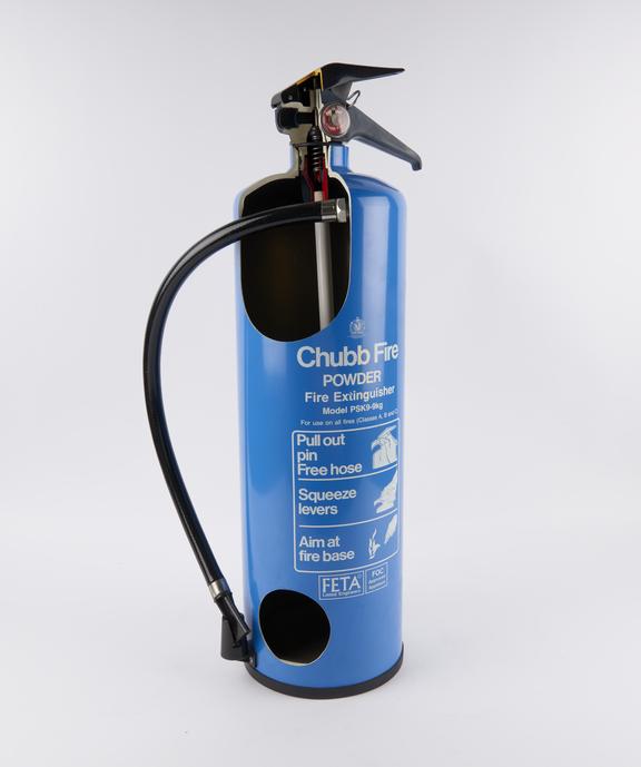 Sectioned Chubb model PSK9 fire extinguisher, 1979, 9Kg