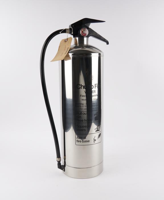 Chubb model WS9 fire extinguisher, 1979, 9 litre