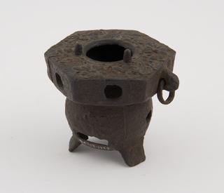Brazier on three legs, part of poison detector