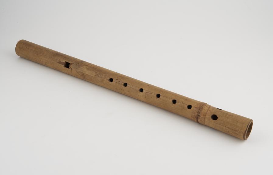 Bamboo flute, from Santal people, North Indian