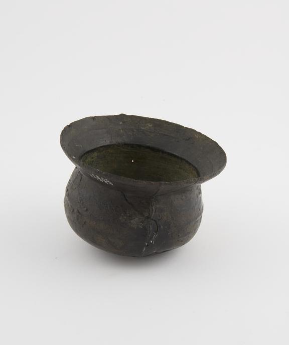 Bronze sacrificial bowl, used for blood libations