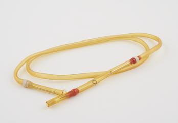 Blood transfusion needle and tubing