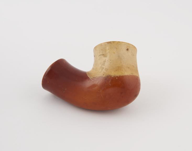 Meerschaum tobacco pipe, bowl and stem socket only