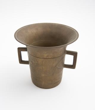 Bronze mortar