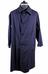 Overall, BR, Plain navy blue cotton dust coat