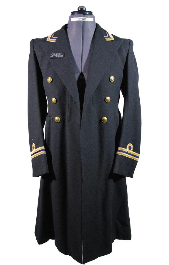 London & North Eastern Railway carriage attendant overcoat