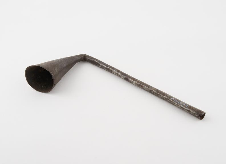 Iron tabocco pipe, stem