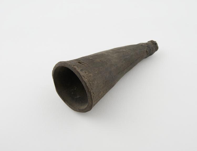 Cupping horn used by a medicine man, Barotseland, 1880-1930