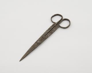 Scissors, metal, from Northern Nigeria