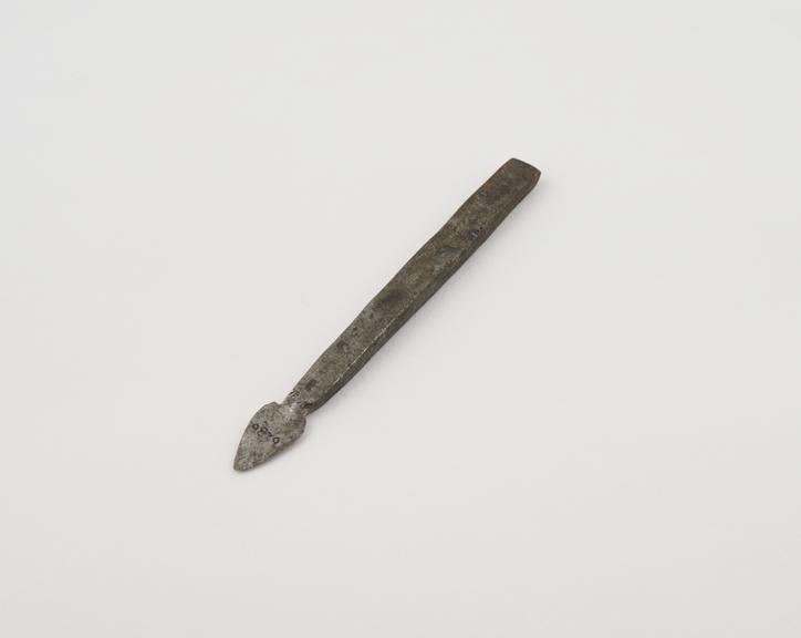 Lancet, steel, from Northern Nigeria, 1801-1930