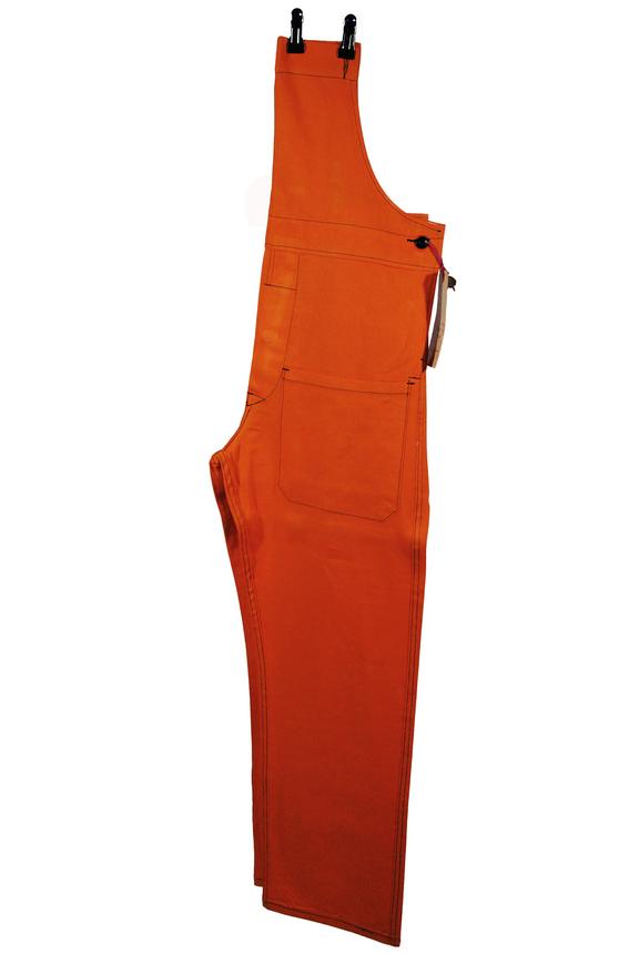 Bib and Brace Trousers; British Rail; Hi-visibility orange