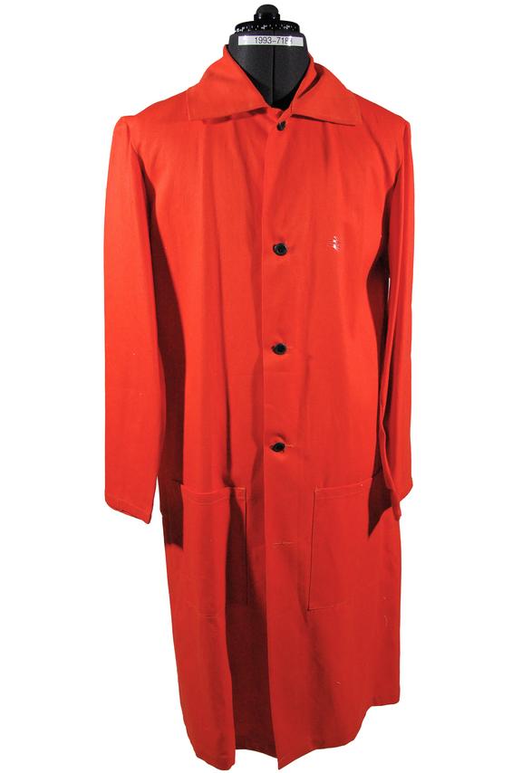Dust Coat; British Rail; Guard; Hi-visibility orange