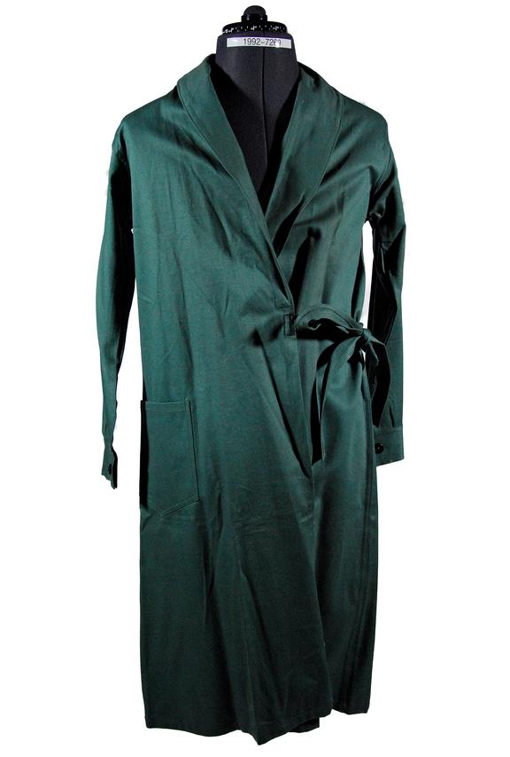 British Railways green overall coat, female staff