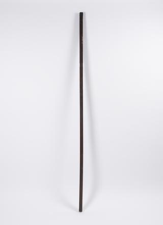 Wooden levelling rod