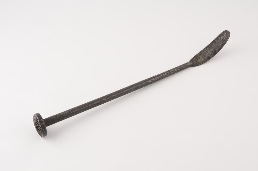 Tooth rasp, double-headed, steel, probably British, 19th century