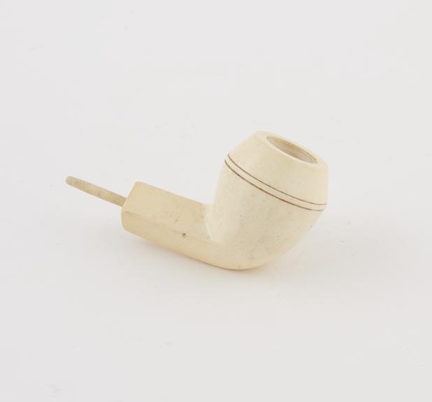 Meerschaum tobacco pipe, bowl only, bull dog style