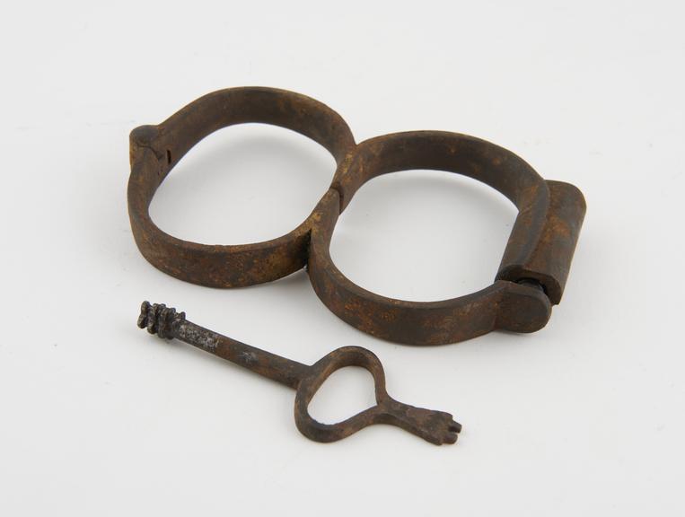 Handcuffs, English, 1780-1860