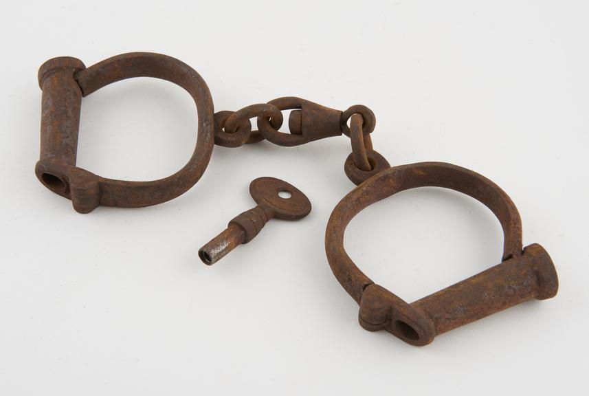 Handcuffs, by Hiatt, English, 1860-1910