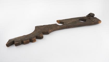 stocks and padlock
