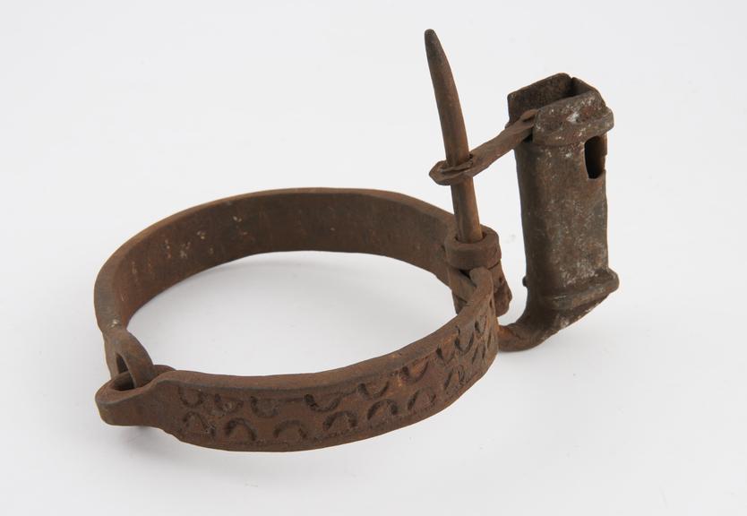 Neck iron, reputedly Spannish, 1501-1800