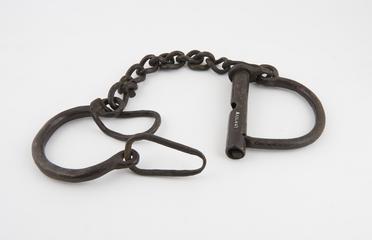 Pair of prisoner's leg irons | Science Museum Group Collection